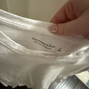 Abercrombie & Fitch Soft White Tee